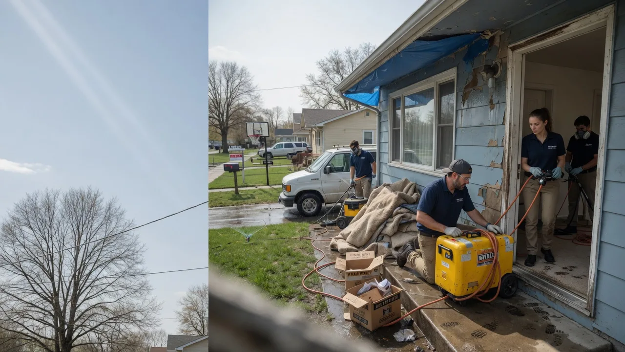 Basement Flood Cleanup in Bardstown, KY near me